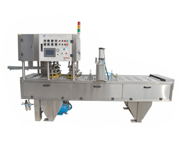 杯裝辣椒醬灌裝機(jī)Hot sauce filling machine,小身材大味道！